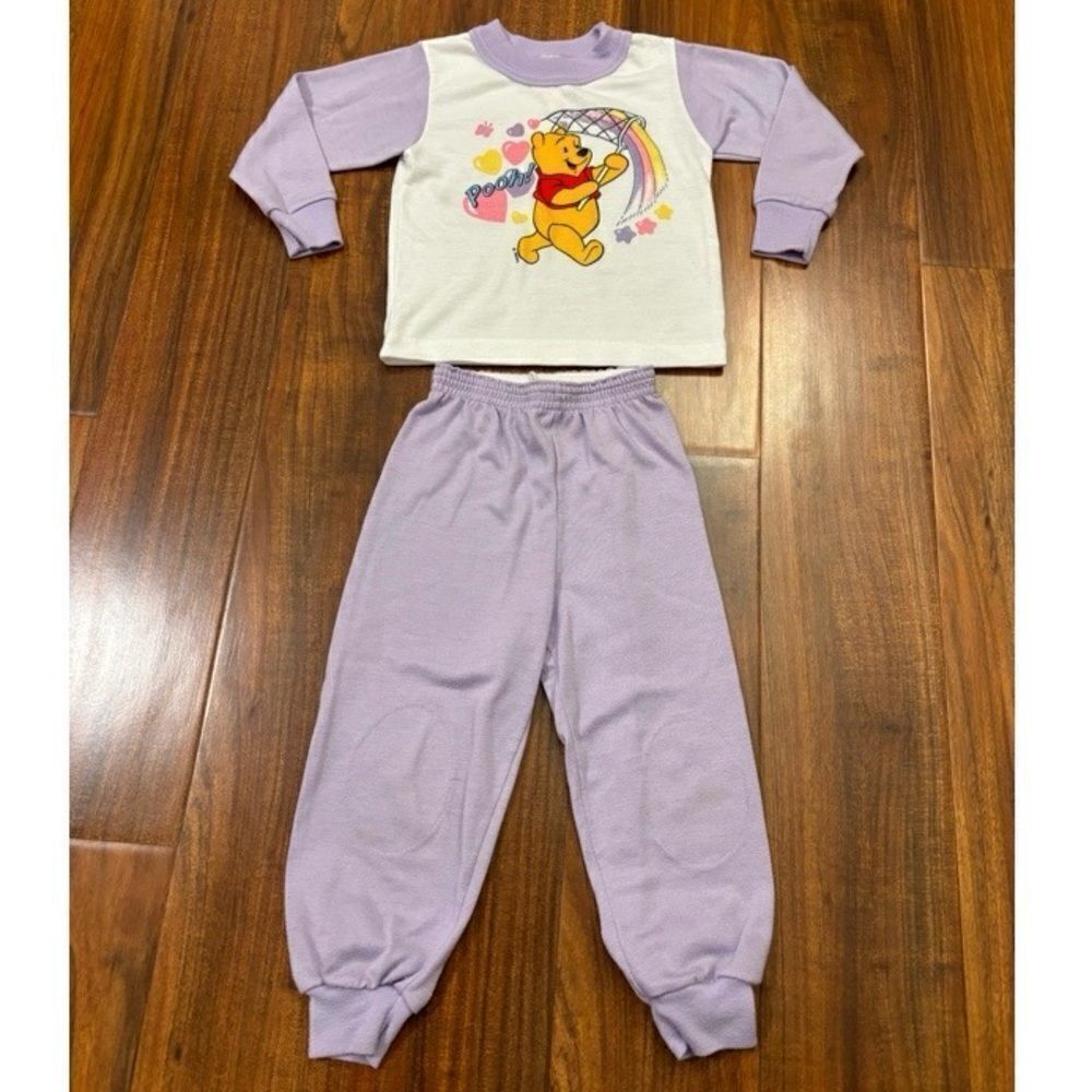 Disney Winnie the Pooh Vintage 2 piece pajama set